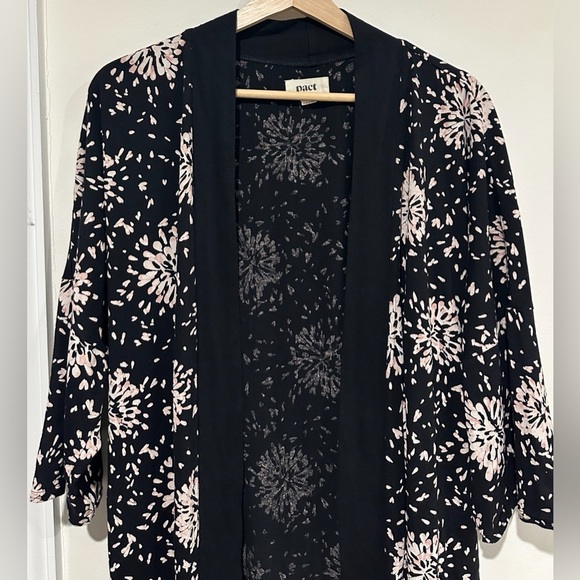 Pact Floral Organic Cotton Robe - Picture 2 of 5